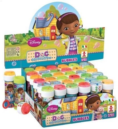 6 x Doc McStuffins - Puzzle Maze Tub Of Bubbles 60ml by Dulcop International