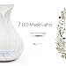 ASAKUKI 400ML Premium Essential Oil Diffuser, Quiet 5-In-1 Humidifier, Natural Home Fragrance Diffuser with 7 LED Color Changing Light and Easy to Cleanthumb 1