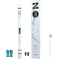 ADSPINZOR Spinning Pen by Mr.Nope - Mortal Series Limited Color Version (White) Professional Fidget Spin Pen for Tricks, Long, Weighted, Writable, Stress Relief Pen with Balanced Metal Tips