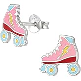 Sport 925 Sterling Silver Stud Earrings, Tiny Minimalist Jewelry