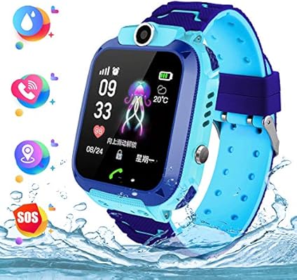 Smart Watch Telefono para Estudiante Niños, IP67 Impermeable Reloj ...