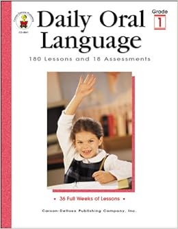 Daily Oral Language Grade 1 Daily Series Byers Gregg O 9780887246456 Amazon Com Books
