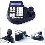 YaeCCC 2/3/4 Axis Dimension CCTV Joystick Keyboard Controller LCD Display for PTZ Speed Dome Camera Control (3 Axis)