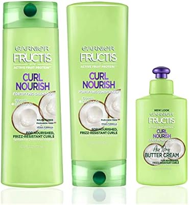 Garnier Fructis Triple Nutrition Curl Nourish Shampoo Conditioner