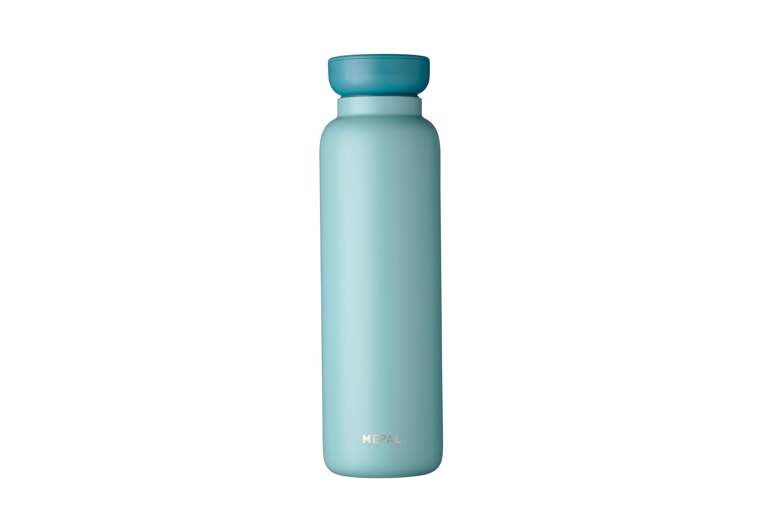 Mepal – Insulated Bottle Ellipse – Double Walled Insulated Bottle – Drinking Bottle On The Go – 12 Hours Hot & 24 Hours Cold – Stainless Steel - 900 ml – Nordic Green