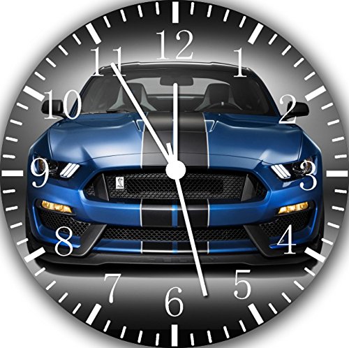 Mustang Borderless Frameless Wall Clock E231 Nice For Decor Or Gifts