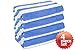 Everydayspecial Soft and Super Absorbent Cabana Blue Stripe Bath Beach Towel 30