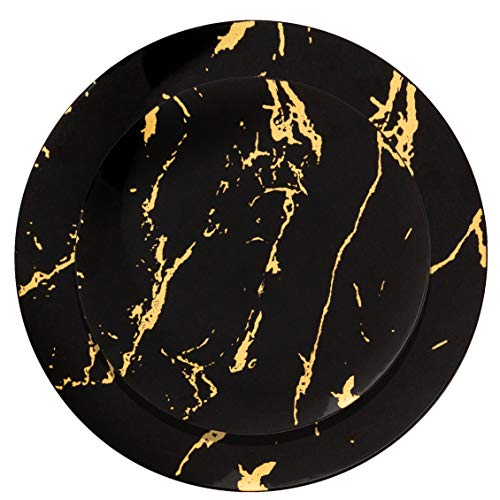 Mua Plasticpro 64 Piece Combo Plates Set includes 32-7'' inch Plates ...