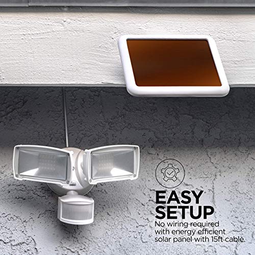 Home Zone Security Motion Sensor Outdoor Light Solar Outdoor