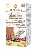 Hyleys Tea Hyleys Slim Tea 5 Flavor Assortment - 25 Tea Bags (Gmo Free, Gluten Free, Dairy Free, Sugar Free & 100% Natural), 1.32 Ounce