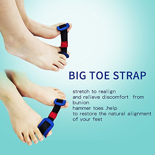Bunion Corrector, Bunion Corrector Relief Sleeves Kit Gel Bunion Pads Cushion Bunion Protector of Toe Separators Spacers Straighteners splint for Hammer Toe, Tailors Bunion