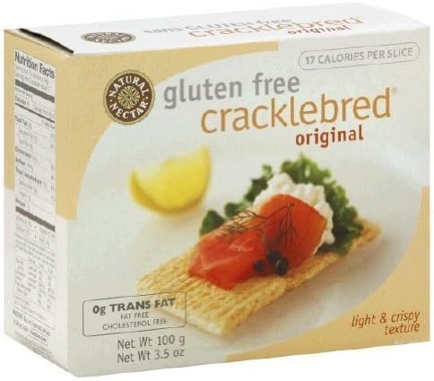 Natural Nectar Cracklebred, Original, Gluten Free 3.5 OZ(Pack of 1)