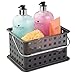 iDesign Spa BPA-Free Plastic Small Stackable Basket with Handle - 5.3