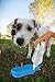 FAB FUR GEAR ® Drink Doggie Dog Water Bottle for Travel | Bundled Waste Bags | Portable | Collapsible Gift for Dogs| Holds 16.9oz of Water