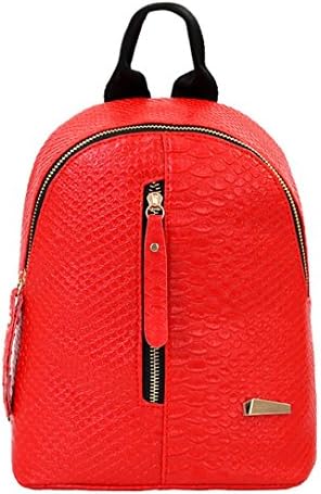 Sumen Women Leather Backpacks Schoolbags Travel Shoulder Bag