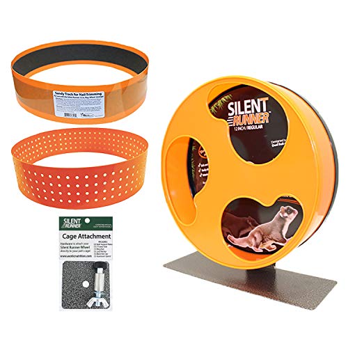 Buy Exotic Nutrition Silent Runner 12 Regular Wheel + Autoclean Track + Sandy Track + Cage