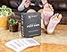 Vabbly Foot Pads - Rose Aroma Bamboo Vinegar 20x Pads, with Free Feet Bath Soak - Premium Sore Feet Relief