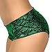 JFEELE Mermaid Shorts Women's Fish Scale Shorts