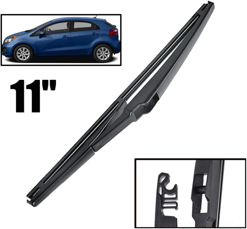 NsbsXs Car Rear Wiper,Wiper 11" Rear Wiper Blade Windshield