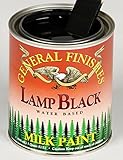 General Finishes Water Based Milk Paint Lamp Black Gallon