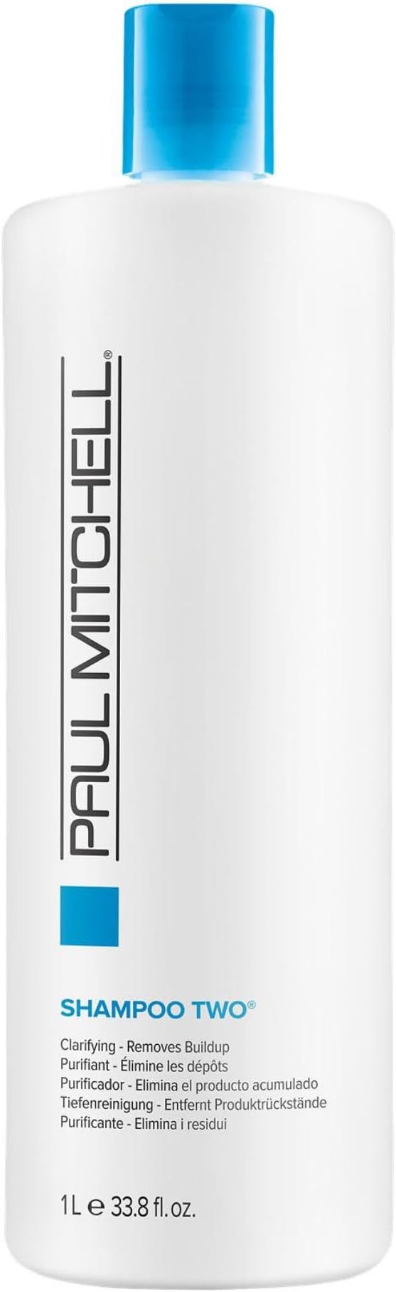 Paul Mitchell Instant Moisture Shampoo for Dry Normal Hair, 1 Liter, Color-Safe