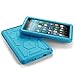 Poetic TurtleSkin Fire 7 2017 Rugged CaseHeavy Duty Protection Silicone and Sound-Amplification Feature Cover for All-New Amazon Fire 7 (7th Generation,2017 Release) Blue