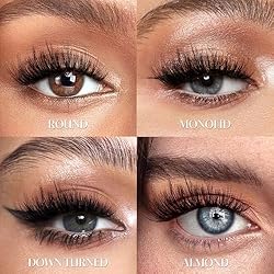 Mink Lashes Wispy Fluffy Eyelashes - 3D Dramatic