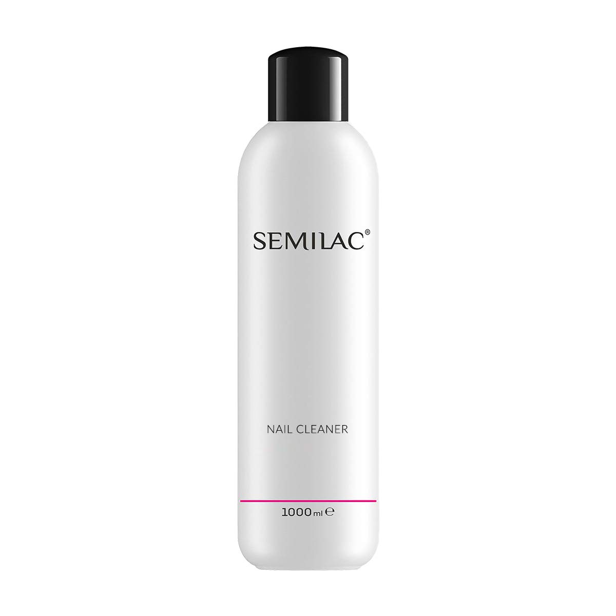 Semilac Gel Nail Prep & Wipe Cleaner 1000 ml. Nail Polish Residue Cleaner with Isopropanol Multi-purpose Nail Degreaser & Cleanse. Removes Sticky Layers For A Long Lasting Manicure.