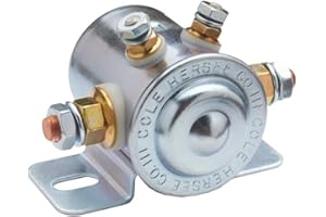 Cole Hersee - 24059-08-BP (24059-BP) 12V Insulated SPST Continuous Duty Solenoid