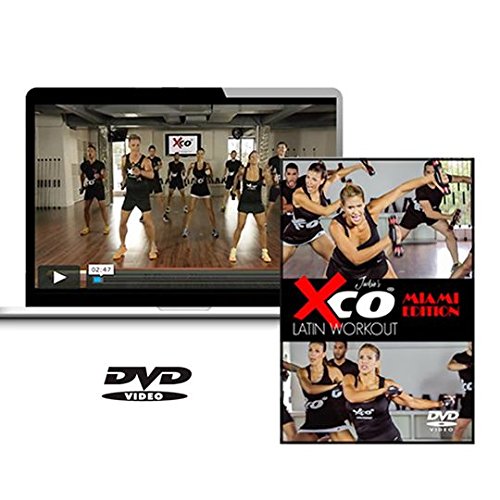 Xco Latin Workout by Jackie Miami Edition DVD + Xco Trainers - Combo Package