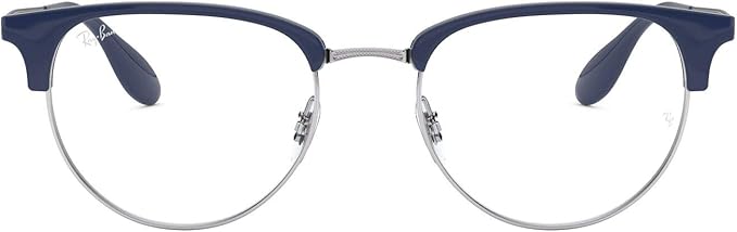 ray ban silver eyeglasses