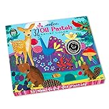 eeBoo Oil Pastels for Kids, Life On Earth, Set of 32