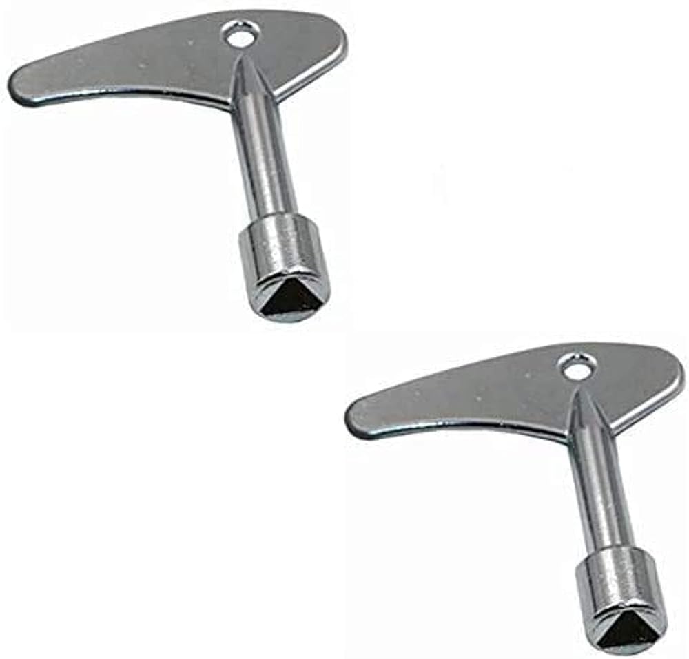 Anano 2PCS Triangle Key Utility Service Gas Electric Elevator Lift Door Lock