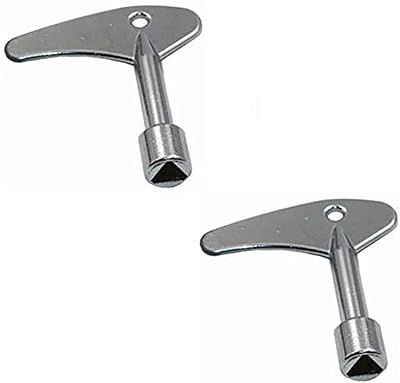 Anano 2PCS Triangle Key Utility Service Gas Electric Elevator Lift Door Lock