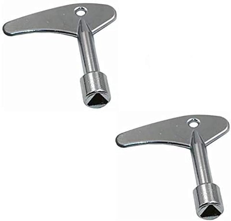Anano 2PCS Triangle Key Utility Service Gas Electric Elevator Lift Door Lock