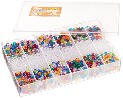 Beadery Bead Extravaganza Bead Box Kit, 20.4-Ounce, Multicolor