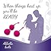 Kegel Exercise Weights - Doctor Recommended for Bladder Control & Pelvic Floor Exercises - Set of 3 Premium Silicone Vaginal Kegel Balls with Training Kit for Women: Beginners & Advanced