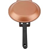 Double Side Pan, Double Side Non-stick Frying Pan Non-Stick Ceramic Coating Flip Frying Pan Pancake Maker for Home Kitchen Hotel Restaurant