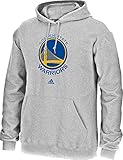 NBA Golden State Warriors Men's Full Primary Logo Fleece Hoodie, Medium, Grey