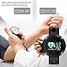 WFCL Fitness Tracker,Wireless Smart Activity Trackers and Sleeping Management Wristband Blood Pressure Heart Rate Monitor Sport Bracelet Pedometer Watch ,for IOS Android Wristband. (Black)