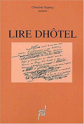 Lire Dhôtel