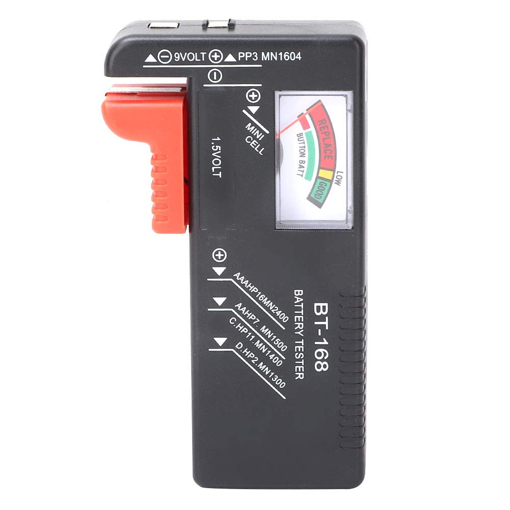 BT168, BT168 Digital Battery Capacity Volt Tester for 1.5V AA AAA 9V