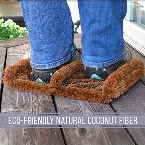 Ninamar Natural Coir Boot Scraper Door Mat 12 X 13 Inch Pricepulse Ninamar Natural Coir Boot Scraper Door Mat 12 X 13 Inch Pricepulse