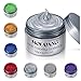 Hair Coloring Wax, Gold Disposable Instant Matte Hairstyle Mud Cream Hair Pomades for Kids Men Women to Cosplay Nightclub Masquerade Transformation