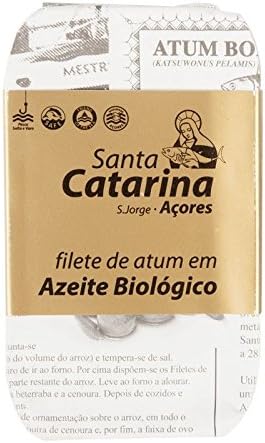 Santa Catarina Tuna Fillets in Organic Olive Oil 120g (Pack od 10)