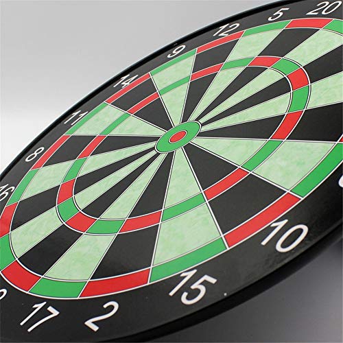 Magnetic Dart Boards Sets Regulation Sized Tournament Dartboard | 2 Sided - Classic 20 Point & Circular Bulls-Eye | 6 Steel Tipped Brass Darts design for Long Life and Flawless Performance | Great for