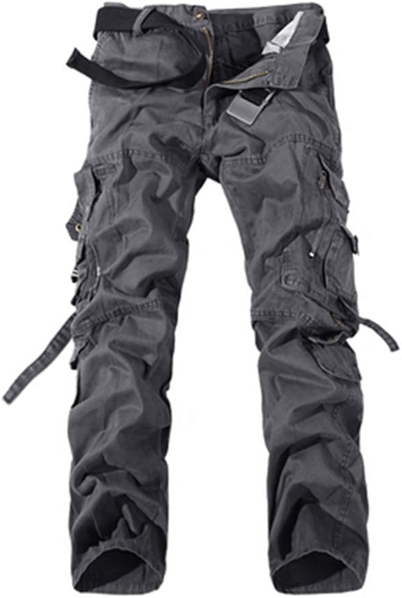 cargo pants men grey