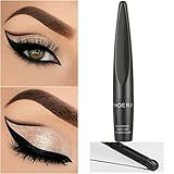 Inverlee 2018 Easy to Makeup Beauty Black Roller Wheel Eyeliner Liquid Eye Liner Pen Waterproof Cosmetic (Black)