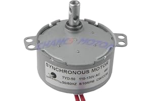 CHANCS TYD-50 110V AC 8-10RPM CW/CCW Synchronous Motor Permanent Magnet Motors