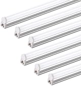 Barrina 4ft LED Batten Light 6 Pack T5 2200lm 6500K 20W Garage Lighting